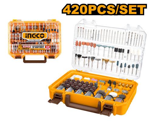 INGCO DRILL MINI ACC KIT 420PC
