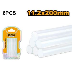 INGCO GLUE STICK 11.2X200MM 6/CARD