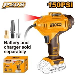 INGCO 20V PS+ C/L COMPRES 150PSI 10.34BAR