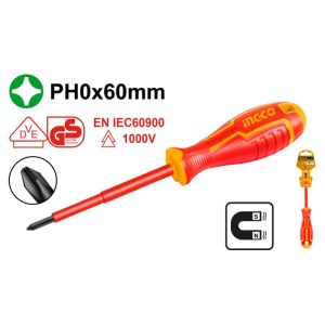 INGCO S/DRIVER PH0X60MM INS. CR-V