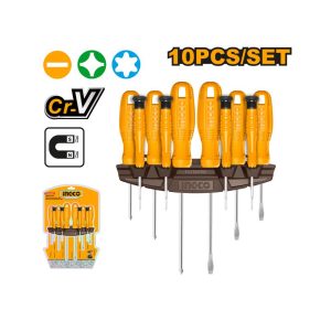 INGCO S/DRIVER SET 10PC