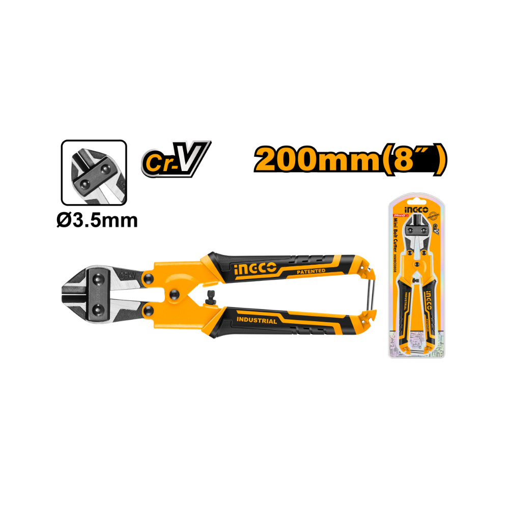 INGCO CUTTER BOLT MINI 200MM 8" CRV
