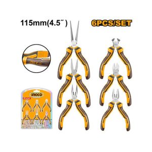 INGCO MINI 6PC PLIER SET