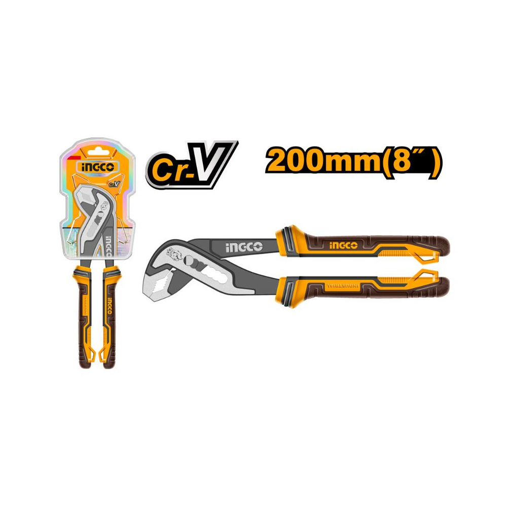 INGCO PLIER PUMP 200MM CR-V