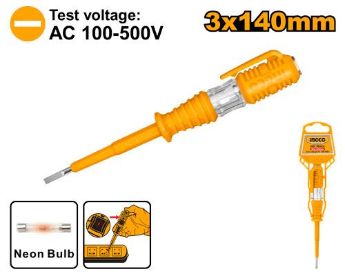 INGCO S/DRIVER TEST 140MM AC100-500V