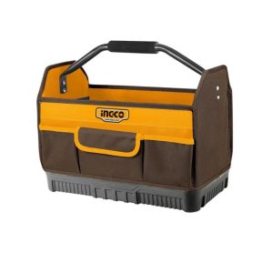 INGCO TOOL BAG 400MM HARD BOTTOM 7 POCKET