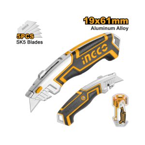 INGCO KNIFE UTILITY 5 BLADE SK5