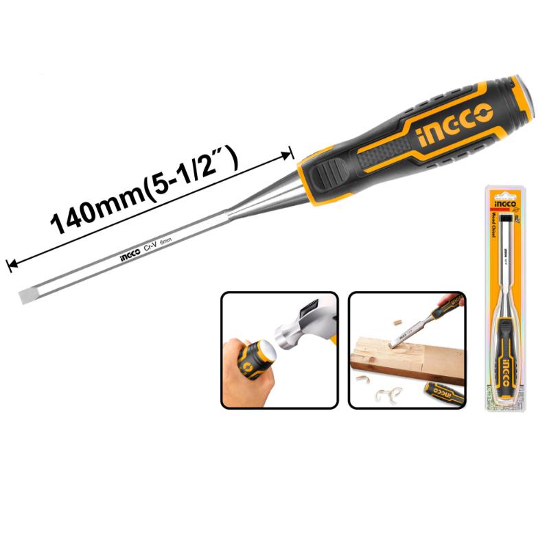 INGCO CHISEL WOOD 06MM