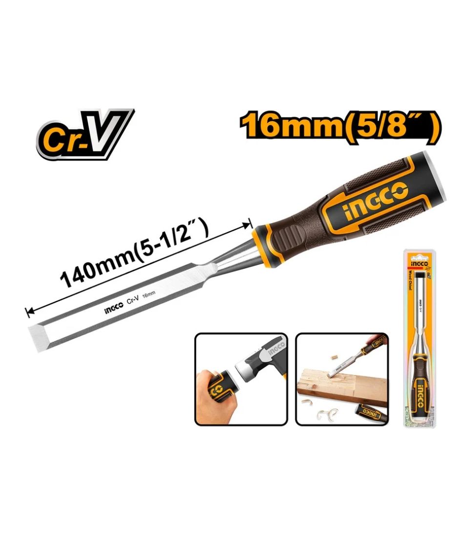 INGCO CHISEL WOOD 16MM