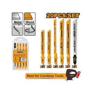 INGCO BLADE J/SAW SET 20PCS