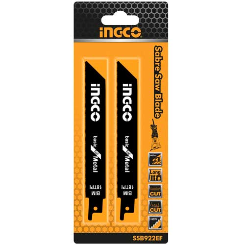 INGCO BLADE RECIP 18TPI 2PC