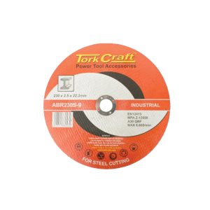 TORK CRAFT CUTTING DISC INDUSTRIAL METAL 230X2.5X22.2MM