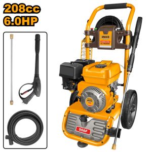 INGCO GASOLINE PRESSURE WASHER 208CC