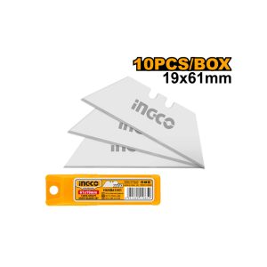 INGCO BLADE SET 61X19MM 10PC