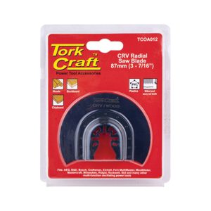 TORK CRAFT QUICK CHANGE RADIAL SAW BLADE 87MM(3-7/16````) CRV