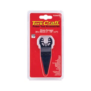 TORK CRAFT QUICK CHANGE SHARP SCRAPER 28X50MM(1-1/8````X2````)