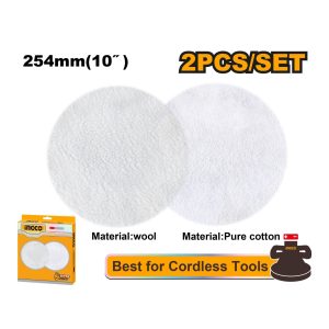 INGCO POLISHING AND CLEANING SET 254MM (2PC)