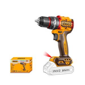 INGCO 20V PS+ C/L DRILL B/L 66NM IMP KIT +ACC