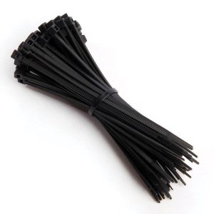 CABLE TIES 395X4.7 BLACK 100'S