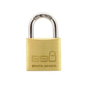 BBL PADLOCK 40MM BRASS STD BLISTER PACK
