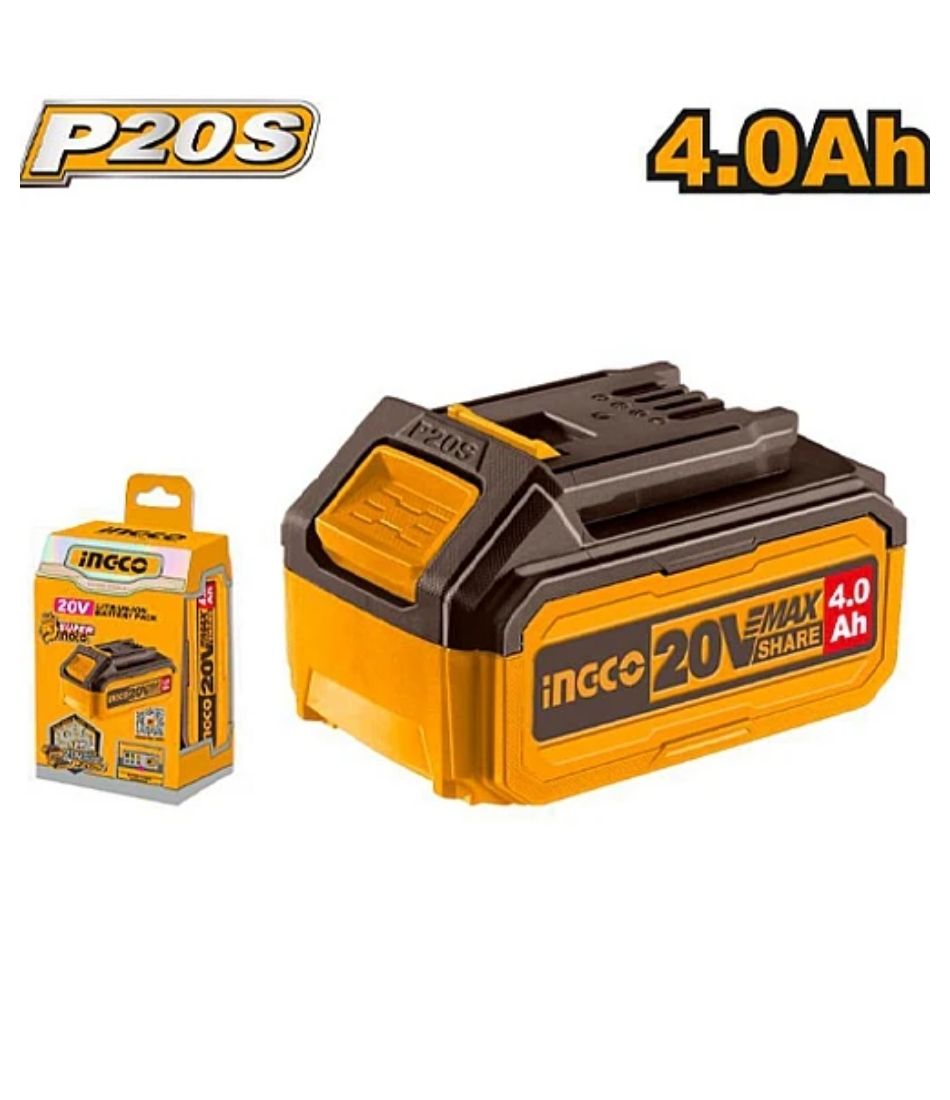 INGCO 20V PS+ C/L BATTERY 4.0AH