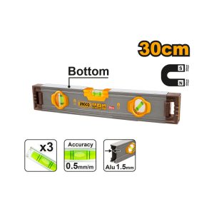 INGCO LEVEL ALUM WITH MAGNET 30CM