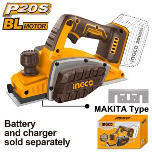INGCO 20V PS+ C/L PLANER 82X2MM NO B/C BOX