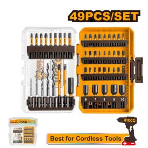INGCO SCREWDRIVER IMPACT BIT SET 49PC